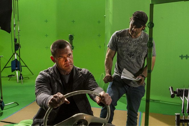 Sin City: Ölni tudnál érte - Forgatási fotók - Josh Brolin, Robert Rodriguez
