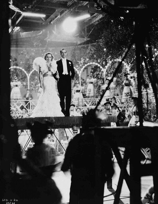 Alma de bailarina - Del rodaje - Joan Crawford, Fred Astaire