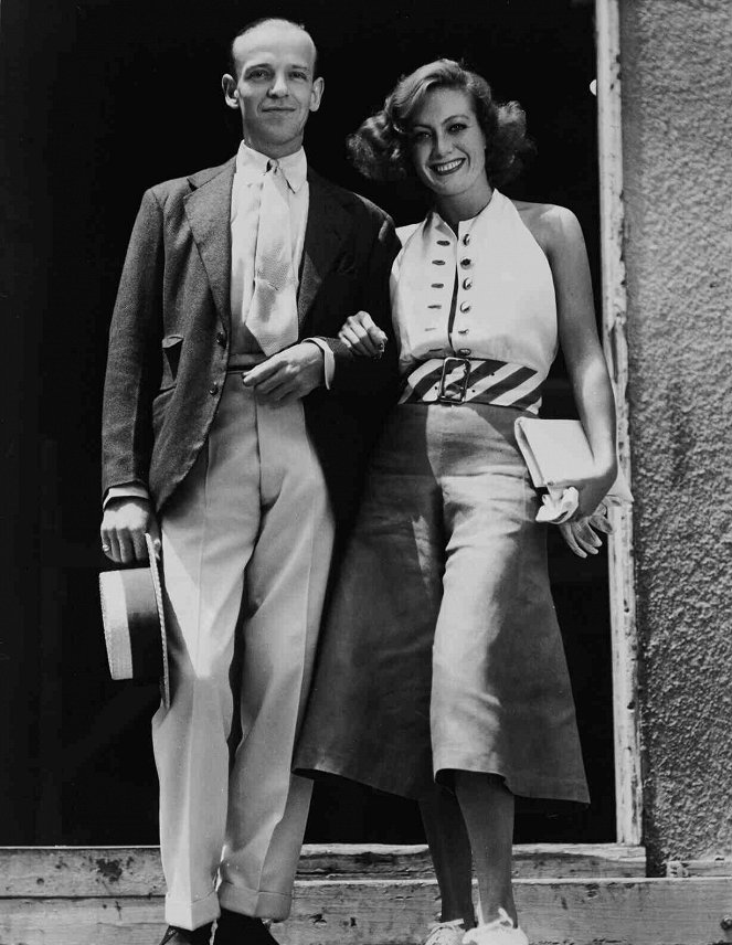 Suurkaupungin tytär - Kuvat kuvauksista - Fred Astaire, Joan Crawford
