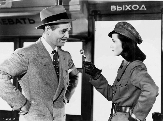 Comrade X - Do filme - Clark Gable, Hedy Lamarr