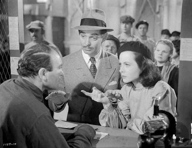 Comrade X - Do filme - Clark Gable, Hedy Lamarr
