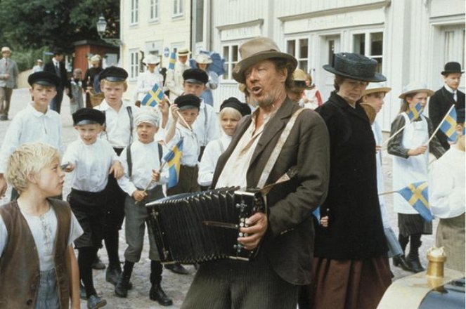 Rasmus på luffen - Filmfotók - Erik Lindgren, Allan Edwall