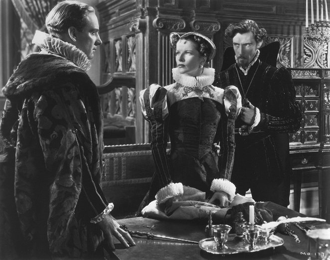 Mary of Scotland - Van film - Alan Mowbray, Katharine Hepburn, John Carradine