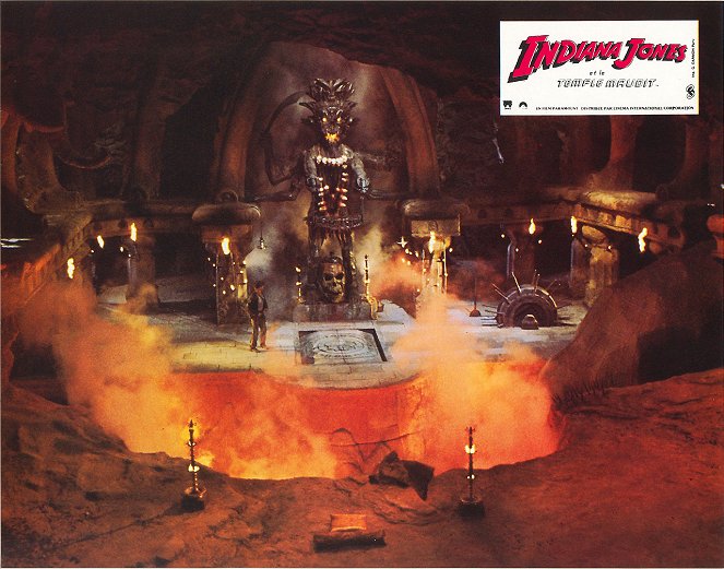 Indiana Jones und der Tempel des Todes - Lobbykarten