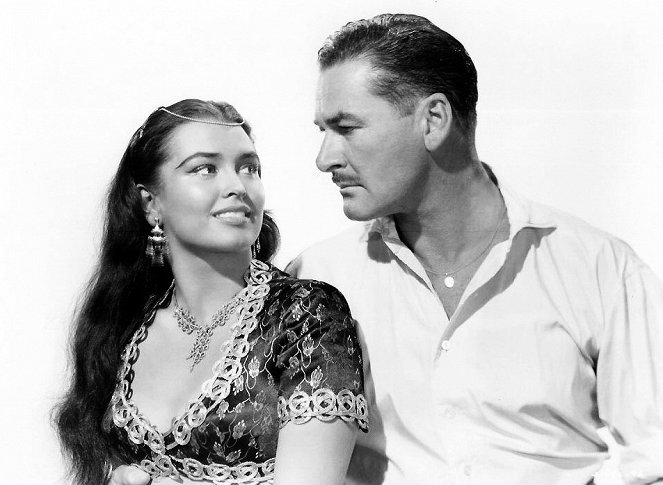 Kim, Geheimdienst in Indien - Werbefoto - Laurette Luez, Errol Flynn