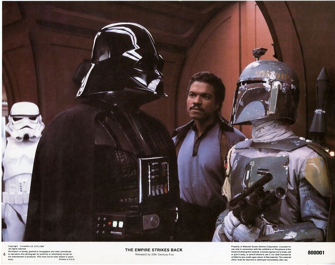 Star Wars : Episode V - L'empire contre-attaque - Cartes de lobby - Billy Dee Williams