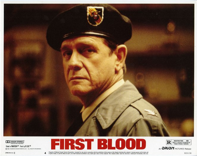 Rambo - First Blood - Lobbykarten - Richard Crenna