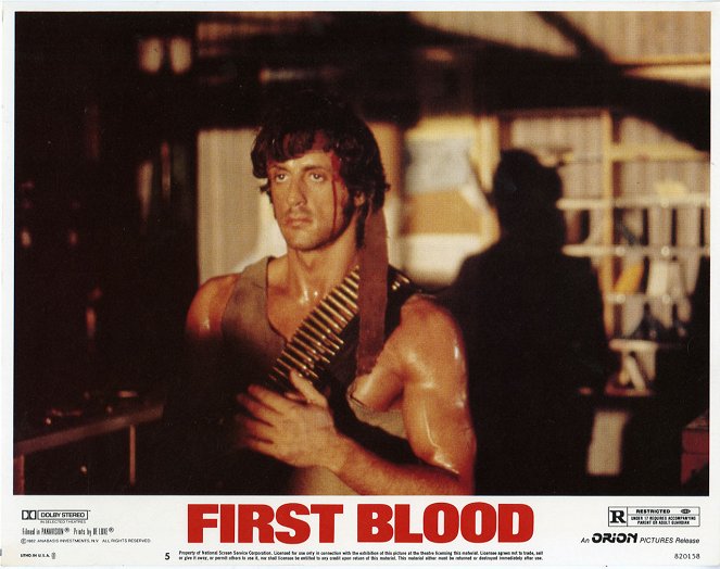 Rambo I - Lobbykarten - Sylvester Stallone