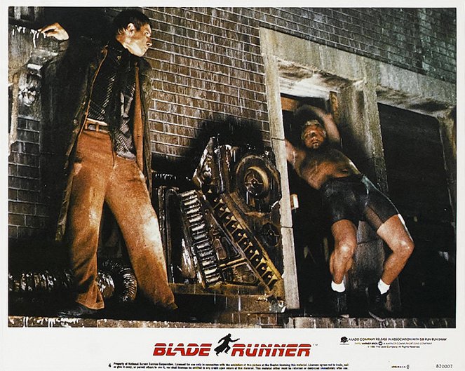 Blade Runner - Lobbykarten - Harrison Ford, Rutger Hauer