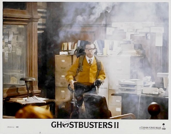 Ghostbusters II - Lobbykarten - Rick Moranis