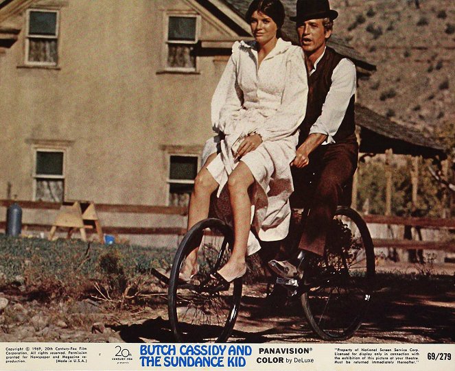 Butch Cassidy et le Kid - Cartes de lobby - Katharine Ross, Paul Newman