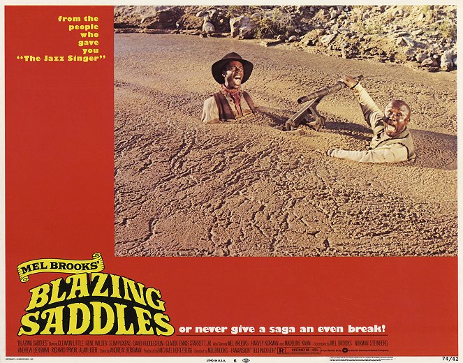 Blazing Saddles - Lobbykaarten - Cleavon Little, Charles McGregor