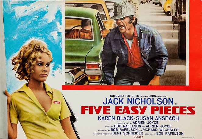 Five Easy Pieces - Lobbykaarten - Karen Black, Jack Nicholson