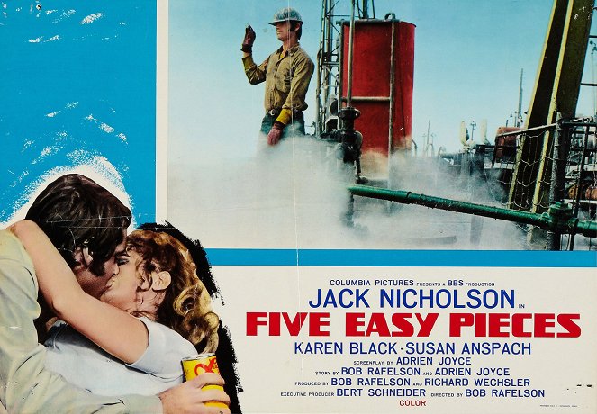 Cinq pièces faciles - Cartes de lobby - Jack Nicholson