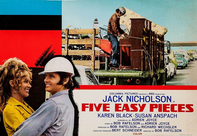 Five Easy Pieces - Lobby karty - Karen Black, Jack Nicholson