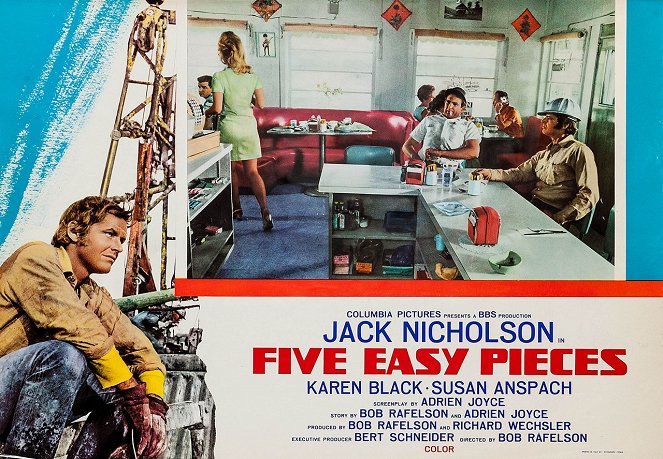 Five Easy Pieces - Lobby Cards - Billy Green Bush, Jack Nicholson