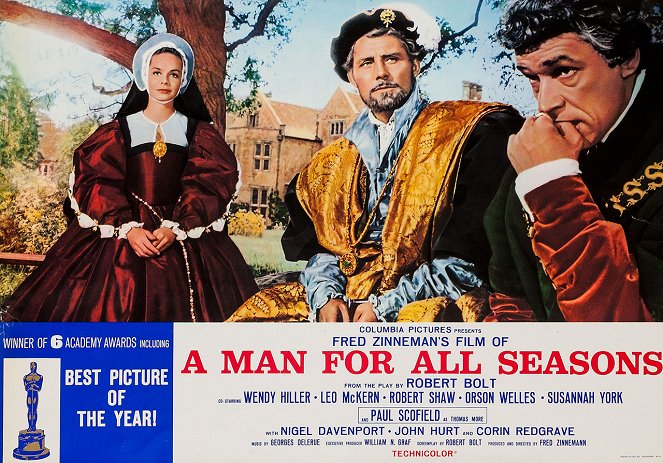 A Man for All Seasons - Lobby Cards - Susannah York, Robert Shaw, Paul Scofield