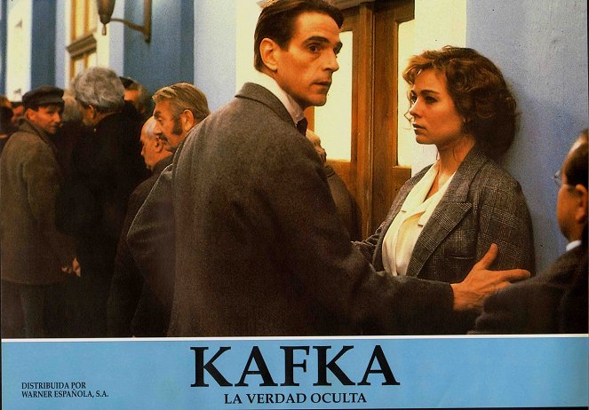 Kafka - Lobbykaarten - Jeremy Irons, Theresa Russell
