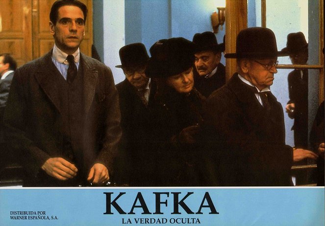 Kafka - Cartões lobby - Jeremy Irons