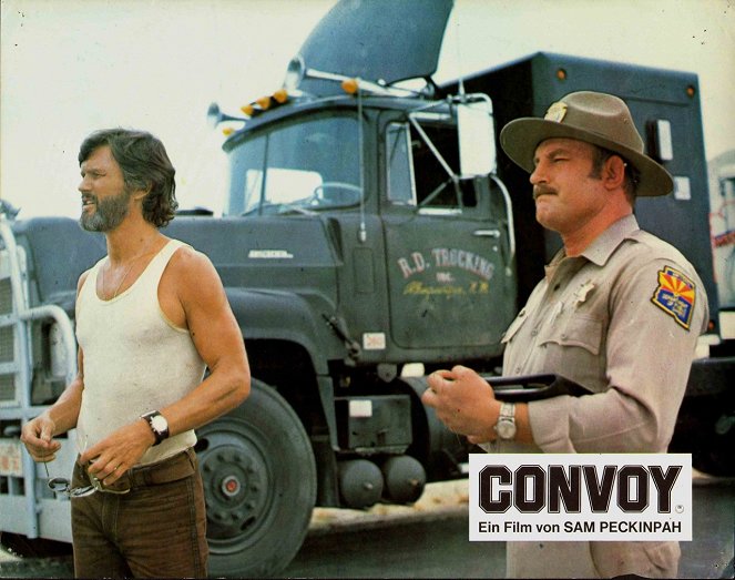 Sam Peckinpah's Convoy - Lobby Cards - Kris Kristofferson