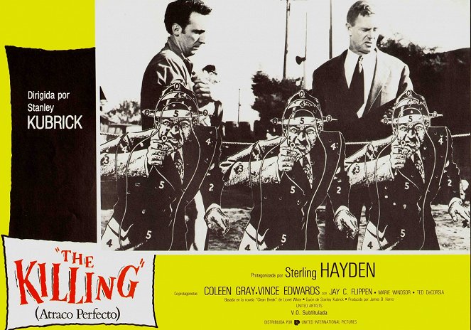 The Killing - Lobbykarten - Timothy Carey, Sterling Hayden