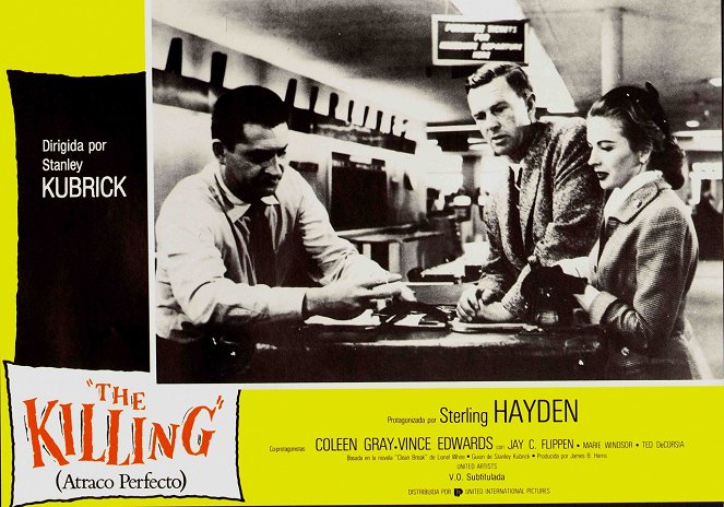 The Killing - Lobbykarten - Sterling Hayden, Coleen Gray