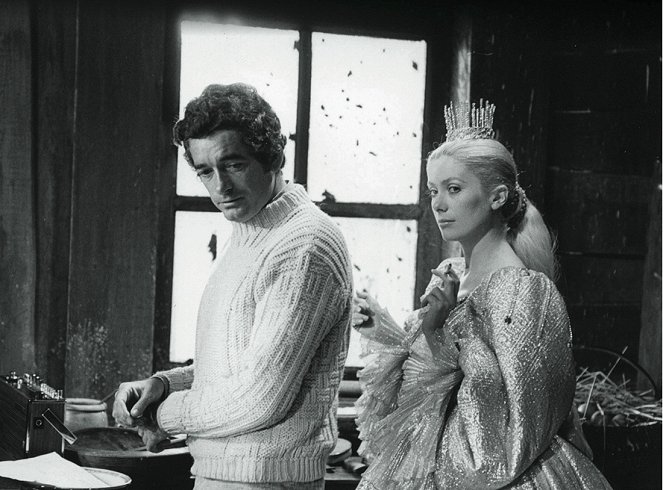 A Princesa com Pele de Burro - De filmagens - Jacques Demy, Catherine Deneuve