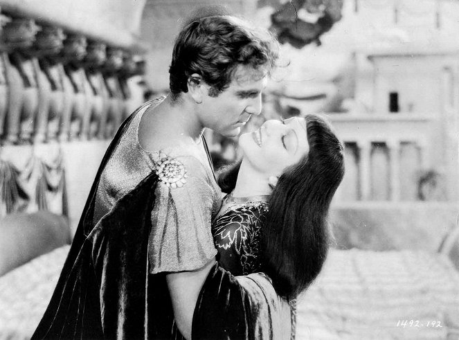 Kleopatra - Z filmu - Henry Wilcoxon, Claudette Colbert