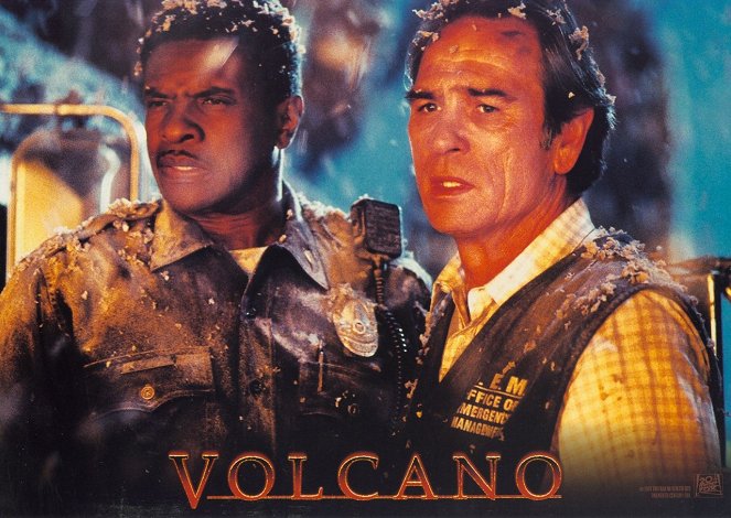 Volcano - Cartes de lobby - Keith David, Tommy Lee Jones