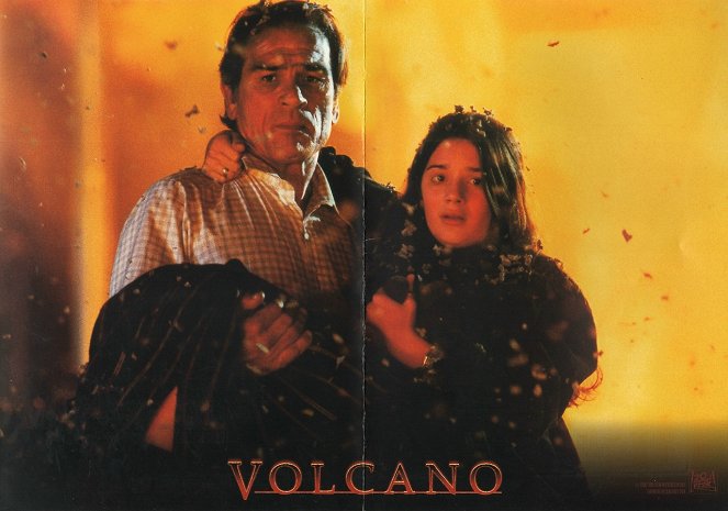 Volcano - Lobbykarten - Tommy Lee Jones, Gaby Hoffmann