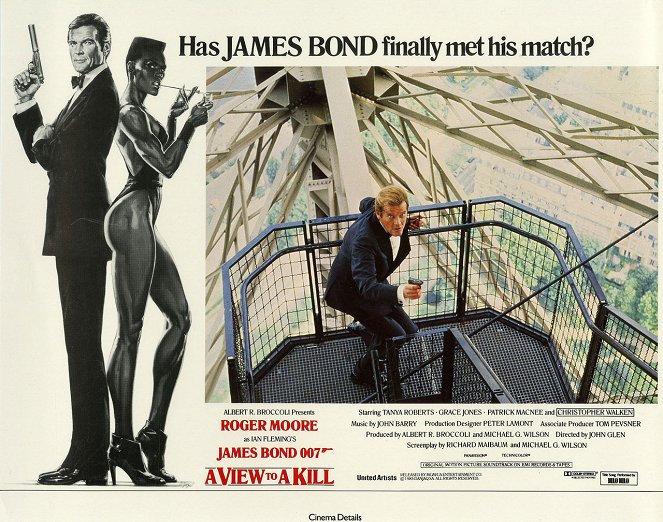 James Bond - Im Angesicht des Todes - Lobbykarten - Roger Moore