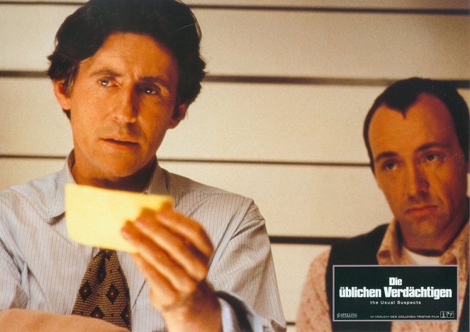 Usual Suspects - Cartes de lobby - Gabriel Byrne, Kevin Spacey
