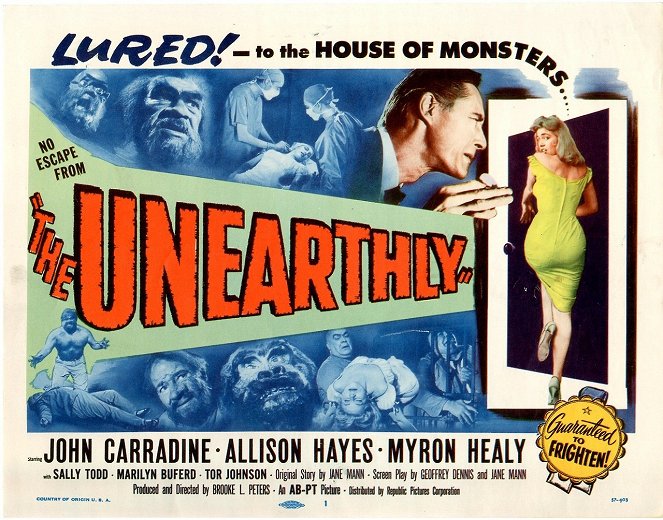 The Unearthly - Cartes de lobby