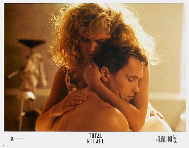Total Recall - Die totale Erinnerung - Lobbykarten - Sharon Stone, Arnold Schwarzenegger