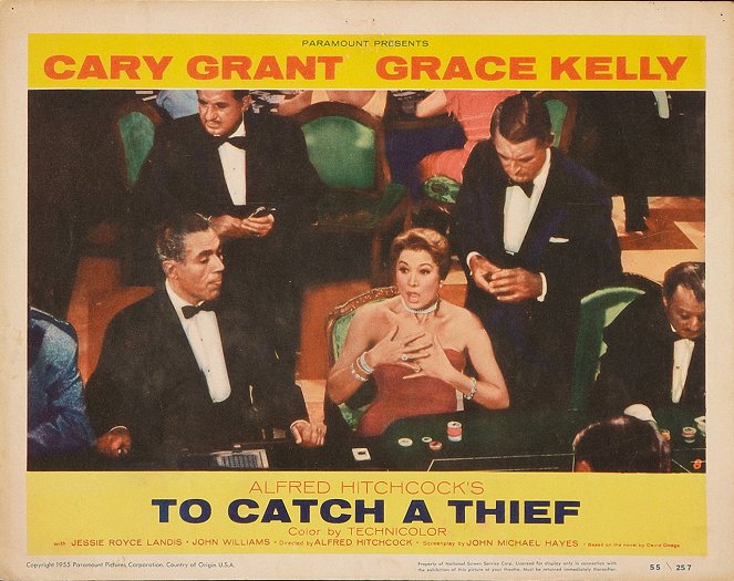 To Catch a Thief - Lobbykaarten - Cary Grant