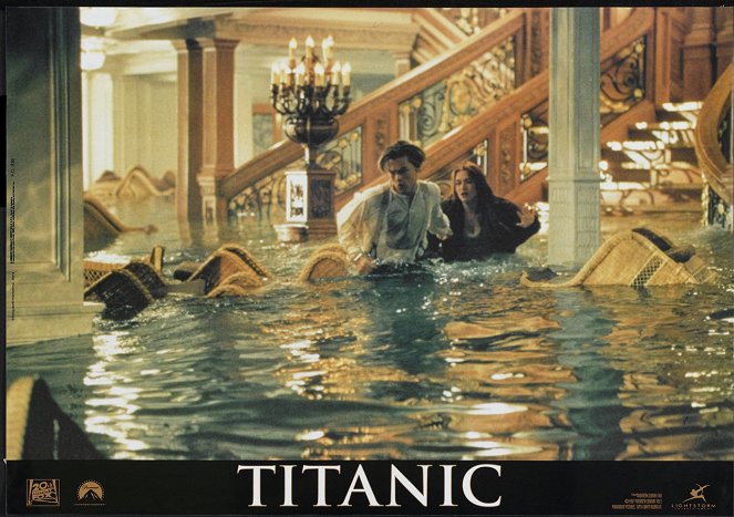 Titanic - Lobbykarten - Leonardo DiCaprio, Kate Winslet