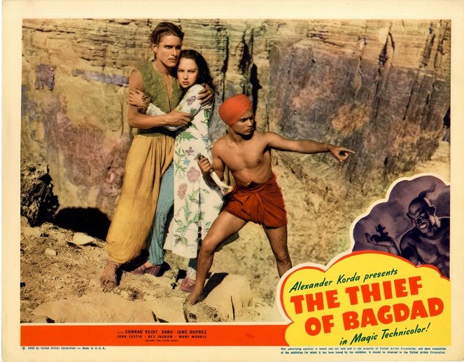 The Thief of Bagdad - Cartões lobby