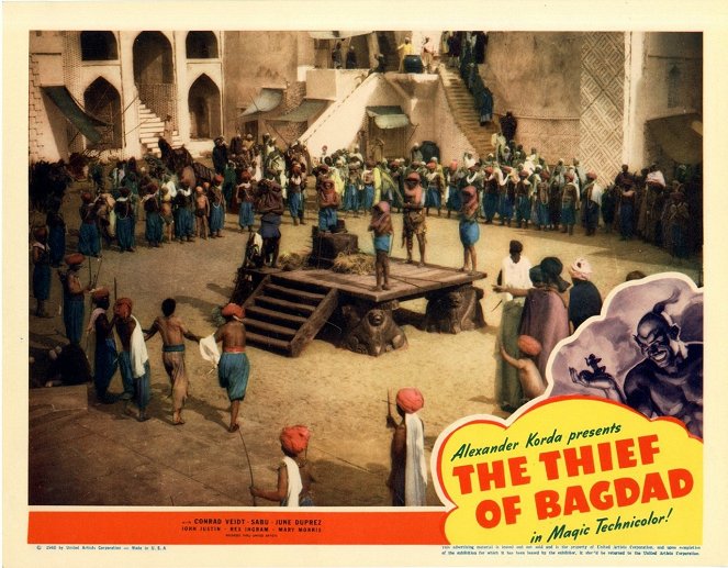 The Thief of Bagdad - Cartões lobby