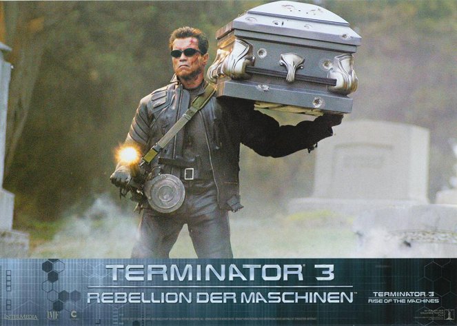 Terminator 3 : Le soulèvement des machines - Cartes de lobby - Arnold Schwarzenegger