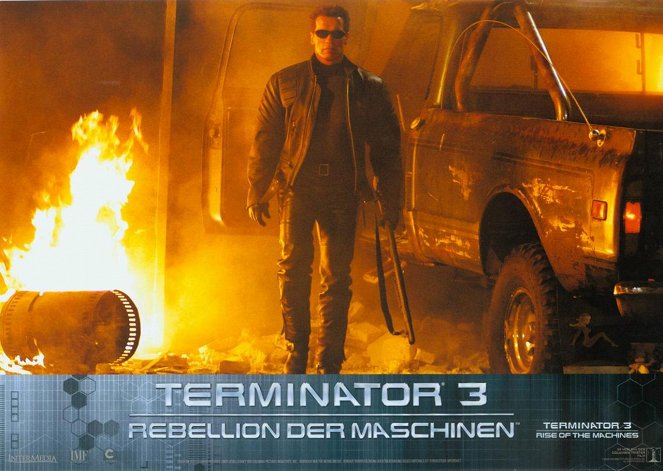 Terminator 3 : Le soulèvement des machines - Cartes de lobby - Arnold Schwarzenegger