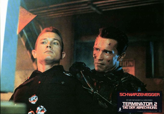 Terminator 2: El juicio final - Fotocromos - Robert Patrick, Arnold Schwarzenegger