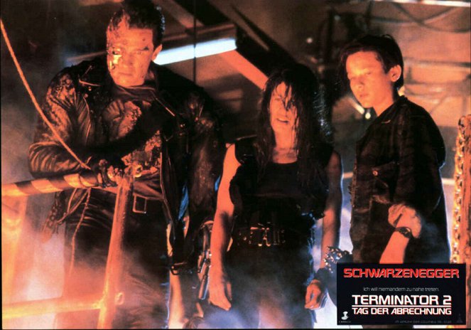 Terminator 2: Judgment Day - Lobby Cards - Arnold Schwarzenegger, Linda Hamilton, Edward Furlong
