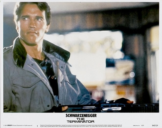 The Terminator - Lobbykaarten - Arnold Schwarzenegger