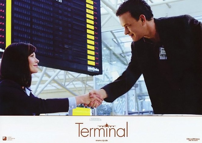 The Terminal - Lobby Cards - Catherine Zeta-Jones, Tom Hanks