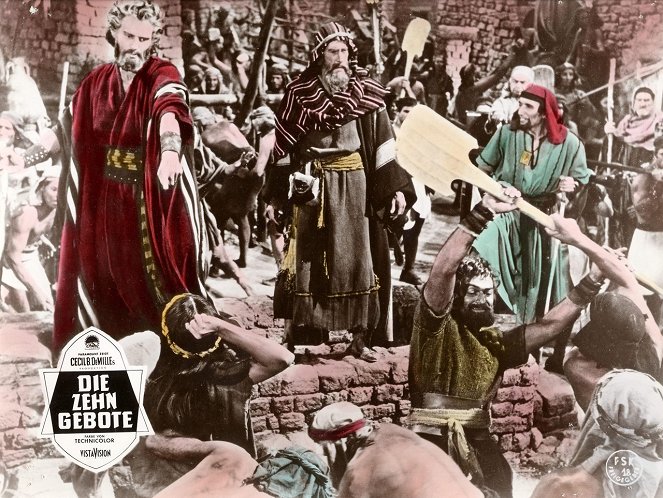 The Ten Commandments - Lobby Cards - Charlton Heston