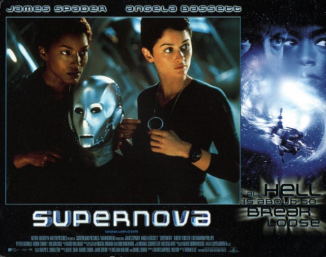 Supernova : La terreur a une nouvelle dimension - Cartes de lobby - Angela Bassett, Robin Tunney