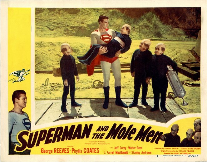 Superman and the Mole Men - Cartões lobby