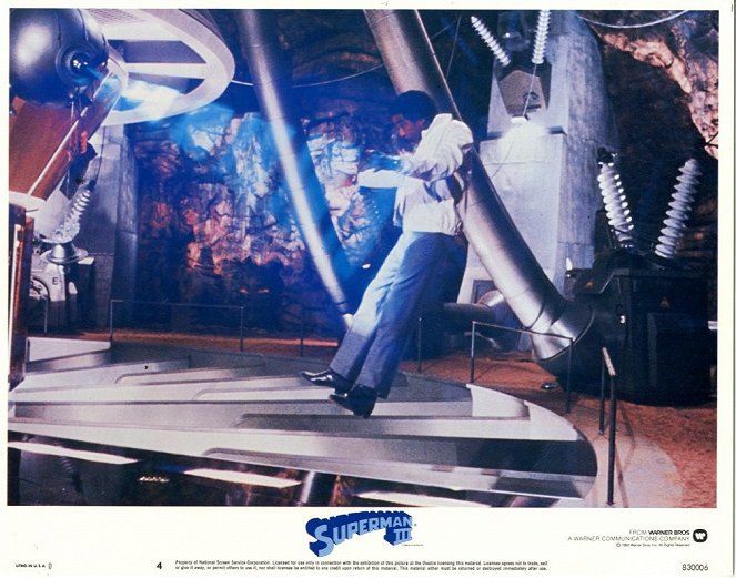 Superman III - Lobby karty - Richard Pryor