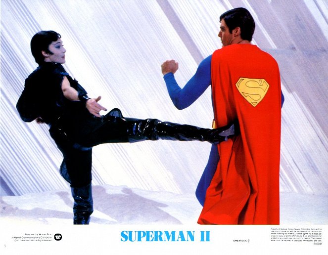 Superman II - Lobby karty - Sarah Douglas, Christopher Reeve