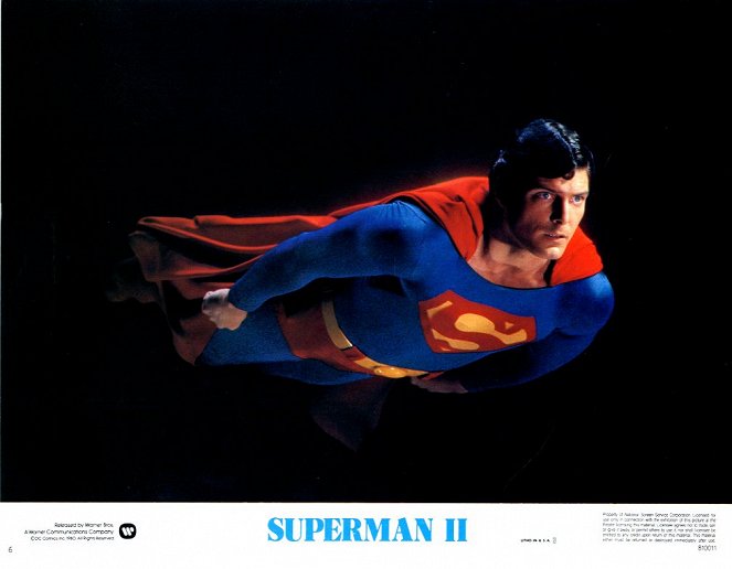 Superman II - Lobbykaarten - Christopher Reeve